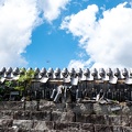 Kumamoto Castle under restoration.