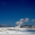Snow Kusasenri and Aso plume